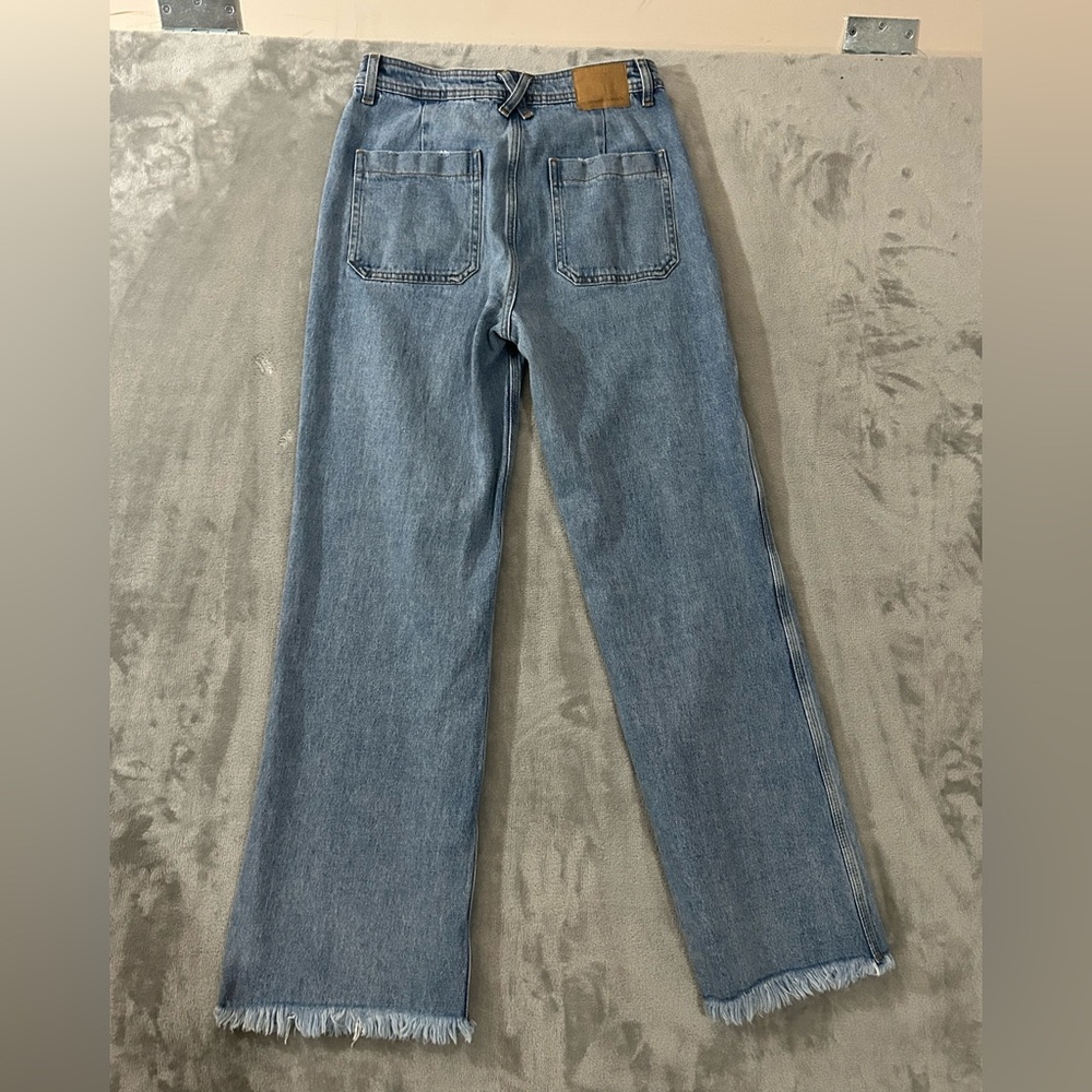 Anthropologie seventy + mochi Mabel high waisted wide leg jeans - Picture 8 of 15